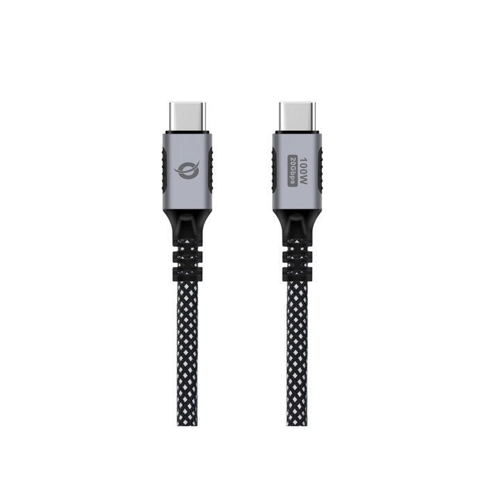 Conceptronic Cable USB-C a USB-C ETTA07B12 1,2m 20Gbps 100W Conceptronic Cable USB-C a USB-C ETTA07B12 1,2m 20Gbps 100W