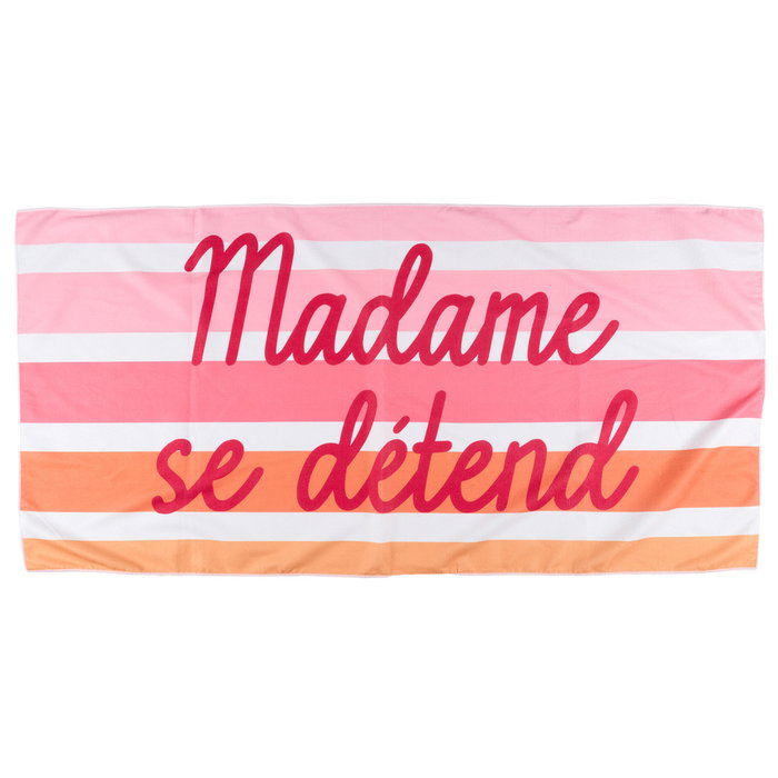 Jet Lag Toalla de Playa 70x140 cm - Colores Surtidos: Fucsia, Azul