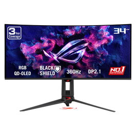 ASUS ROG Swift OLED PG34WCDN 34 pulg. 3440 x 1440 QD-OLED Curvo 360 Hz