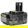 Ryobi RB1840X Batería de Ion-Litio 18V 4.0Ah para Taladro, Destornillador y Martillo Perforador - Negro/Gris