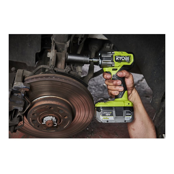 Ryobi RB1840X Batería de Ion-Litio 18V 4.0Ah para Taladro, Destornillador y Martillo Perforador - Negro/Gris