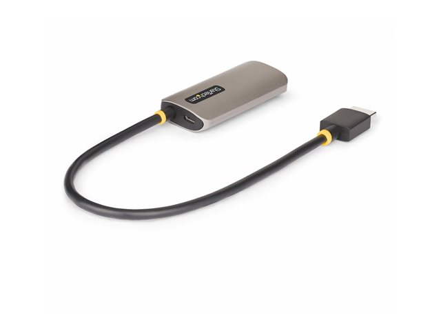 StarTech.com Adaptador Activo HDMI 2.1 a DisplayPort 1.4 Conversor - 8K 60Hz HDR 10-Bit - Cable 30cm - DP1P121HDCPW