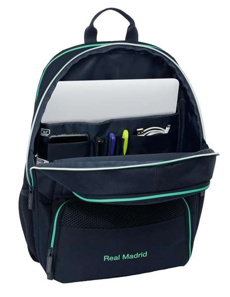 Safta Mochila Padel Real Madrid 2ª equipacion 25/26 30x42x17cm