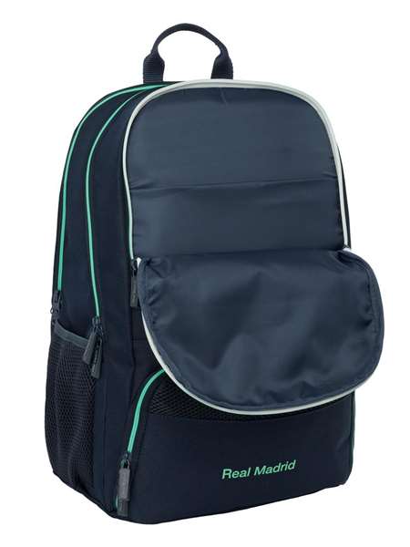 Safta Mochila Padel Real Madrid 2ª equipacion 25/26 30x42x17cm