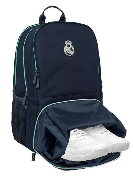 Safta Mochila Padel Real Madrid 2ª equipacion 25/26 30x42x17cm