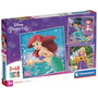 Clementoni Puzzle Princesas Disney 3x48 Piezas Tamaño 21x20,5cm