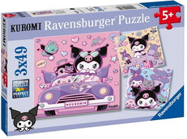 RAVENSBURGER Puzzle 2D Kuromi de 49 piezas