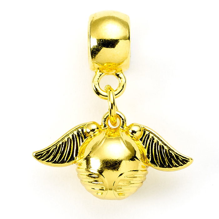 THE CARAT SHOP Colgante charm Snitch Dorada Harry Potter con cristal azul THE CARAT SHOP Colgante charm Snitch Dorada Harry Potter con cristal azul