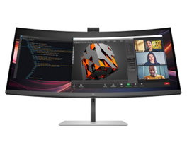 HP Series 7 Pro 34 pulgadas WQHD Conferencing Monitor 734pm Curvo Black/Silver