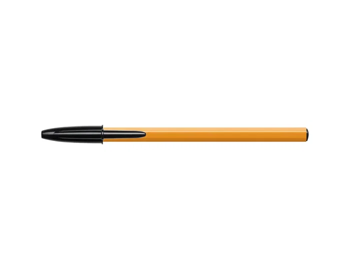 Bic Bolígrafo Original Fine Naranja Tinta Negra Pack de 20