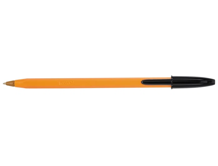 Bic Bolígrafo Original Fine Naranja Tinta Negra Pack de 20