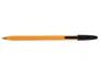 Bic Bolígrafo Original Fine Naranja Tinta Negra Pack de 20
