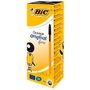 Bic Bolígrafo Original Fine Naranja Tinta Negra Pack de 20