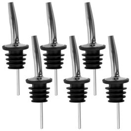 1946 Tapón Vertedor 1946 Set 6 Unidades Acero Inoxidable y Silicona Ideal Coctelería
