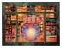 Maqueta Book Nook Hong Kong Neon Light 13 x 17 cm