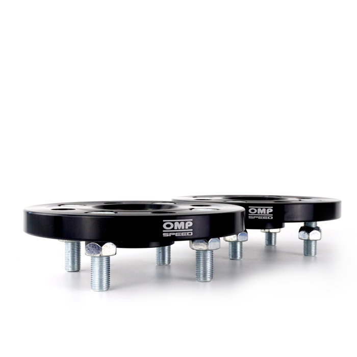 Omp Separadores Speed de 15 mm PCD 5x114.3-5x114.3 CB 67.1 Negro