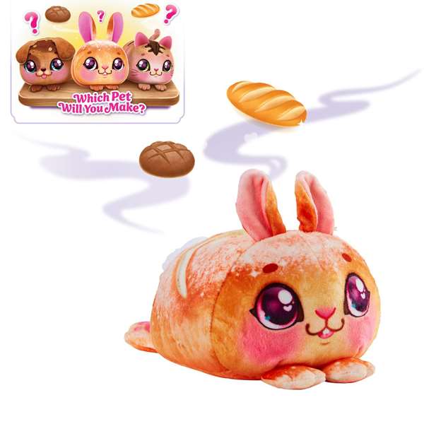 Cookeez Makery Horno Mágico Azul - Horno de Juguete para Hacer Galletas de Peluche, 29.8x21x18.5 cm, con Pilas, Edad 3+, Idioma Español y Portugués