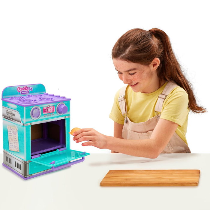 Moose Cookeez Makery Horno Mágico Azul con Peluche Interactivo