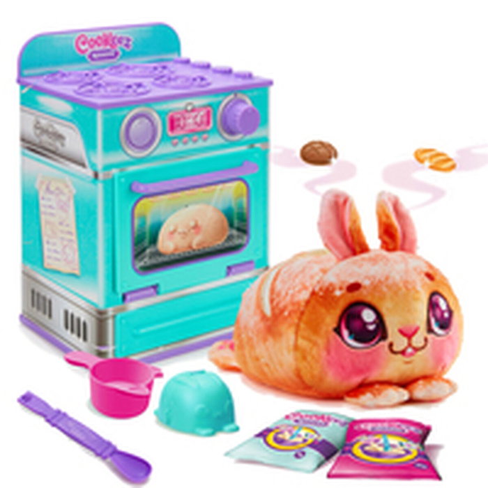 Moose Cookeez Makery Horno Mágico Azul con Peluche Interactivo