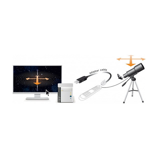 DeLOCK Cable Adaptador USB Tipo-A a Serie RS-232 RJ9/RJ10 con protección ESD 2 m DeLOCK Cable Adaptador USB Tipo-A a Serie RS-232 RJ9/RJ10 con protección ESD 2 m