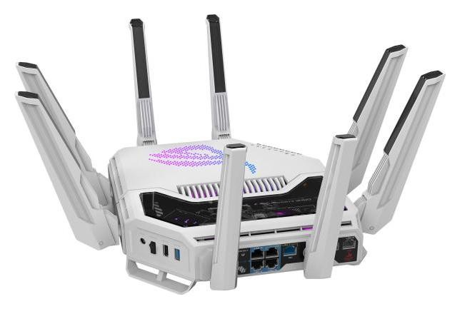 ASUS GT-BE19000AI Router WiFi 7 Tri-Banda Gaming con Puertos 10G y AiMesh