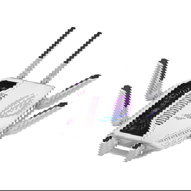 ASUS ROG Rapture GT-BE19000 AiMesh Router Wi-Fi 7, 1 Pack, Blanco