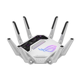 ASUS ROG Rapture GT-BE19000 AiMesh Router Wi-Fi 7, 1 Pack, Blanco