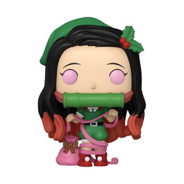 Funko Nezuko Kamado Holiday POP! Plus Demon Slayer: Kimetsu no Yaiba Figura de Vinilo 9 cm