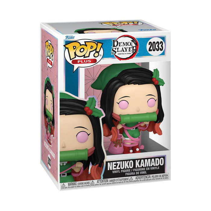 Funko Nezuko Kamado Holiday POP! Plus Demon Slayer: Kimetsu no Yaiba Figura de Vinilo 9 cm Funko Nezuko Kamado Holiday POP! Plus Demon Slayer: Kimetsu no Yaiba Figura de Vinilo 9 cm