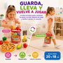 Jugatoys - jugahome Bolsa verduras 34 piezas 20x18cm