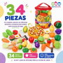Jugatoys - jugahome Bolsa verduras 34 piezas 20x18cm