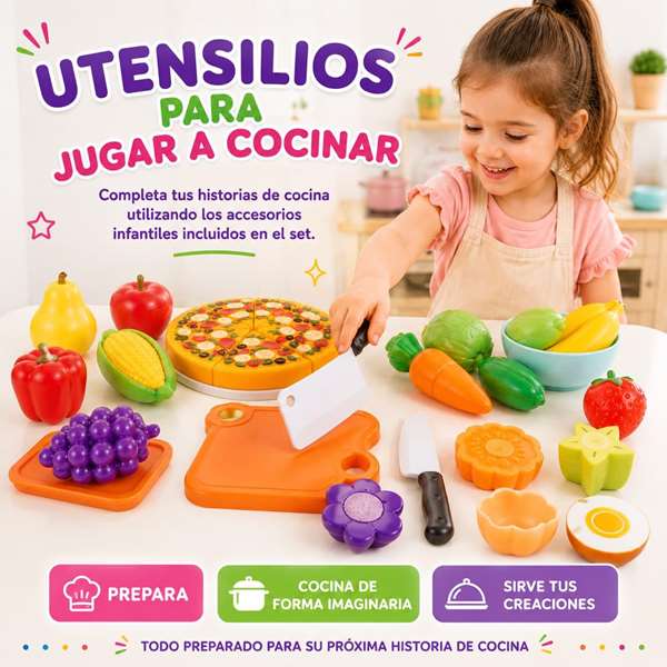 Jugatoys - jugahome Bolsa verduras 34 piezas 20x18cm