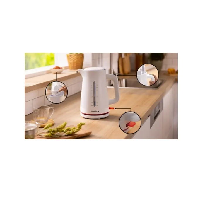 Hervidor bosch twk 3m121 bialy