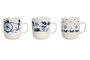 DKD Home Decor Mug Atlantico Azul Blanco Porcelana 8.5 x 10 x 11.5 cm (6 Unidades)