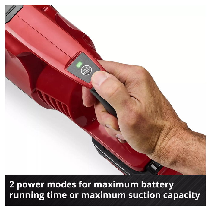 Einhell TE-SV 18 Li aspiradora de mano (1x 4,0Ah) rojo/negro
