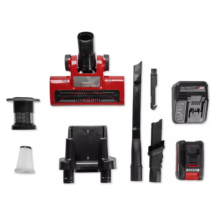 Einhell TE-SV 18 Li aspiradora de mano (1x 4,0Ah) rojo/negro