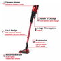 Einhell TE-SV 18 Li aspiradora de mano (1x 4,0Ah) rojo/negro