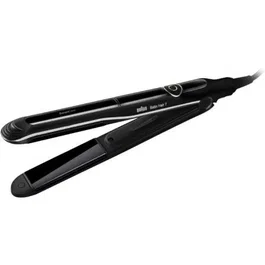 Braun Plancha de Pelo BRST780E SensoCare Negra | Control de Temperatura Inteligente
