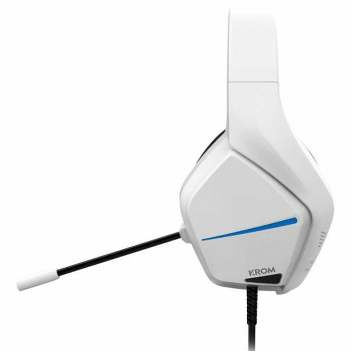 Krom Kopa Move Auriculares Gaming Estéreo Blanco/Azul Krom Kopa Move Auriculares Gaming Estéreo Blanco/Azul