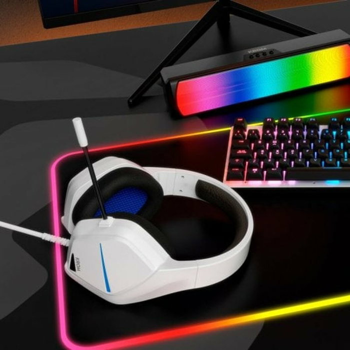 Krom Kopa Move Auriculares Gaming Estéreo Blanco/Azul Krom Kopa Move Auriculares Gaming Estéreo Blanco/Azul