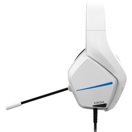 Nox Krom Kopa Move Auricular Gaming Estéreo Blanco y Azul