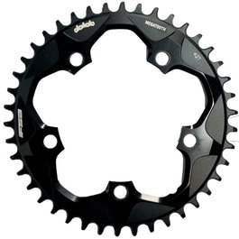 FSA Plato Road Super Megatooth 110 BCD 5 Brazos 44 Dientes 1x11V Aluminio Negro WA670