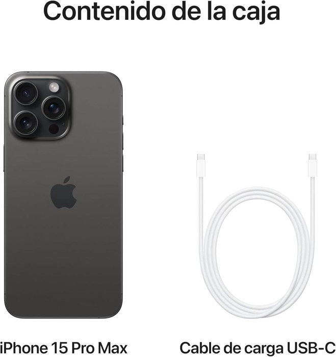 Apple iPhone 15 256GB Negro Apple iPhone 15 256GB Negro