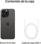 Apple iPhone 15 256GB Negro