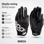 Sparco Meca 3 Guantes de Trabajo Talla L Negro
