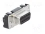 HARTING Conector D-Sub hembra de 9 pines recto