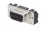 HARTING Conector D-Sub hembra de 9 pines recto