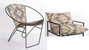DKD Home Decor Silla Kilim Metal Multicolor