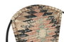 DKD Home Decor Silla Kilim y Metal Multicolor 76 x 76 x 63 cm