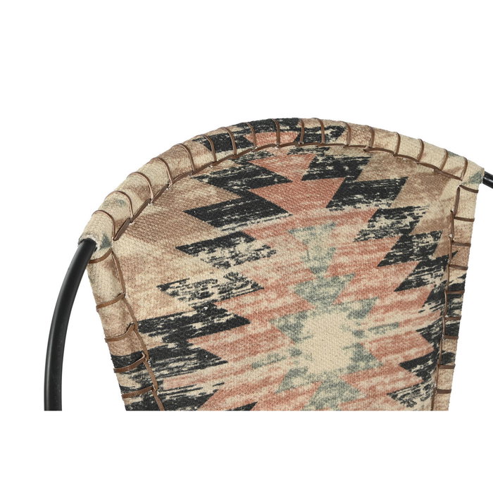 DKD Home Decor Silla Kilim Metal Multicolor